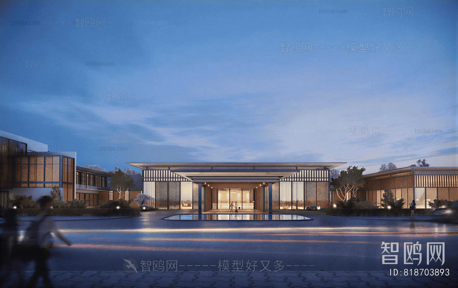 Modern Appearance Of Commercial Building