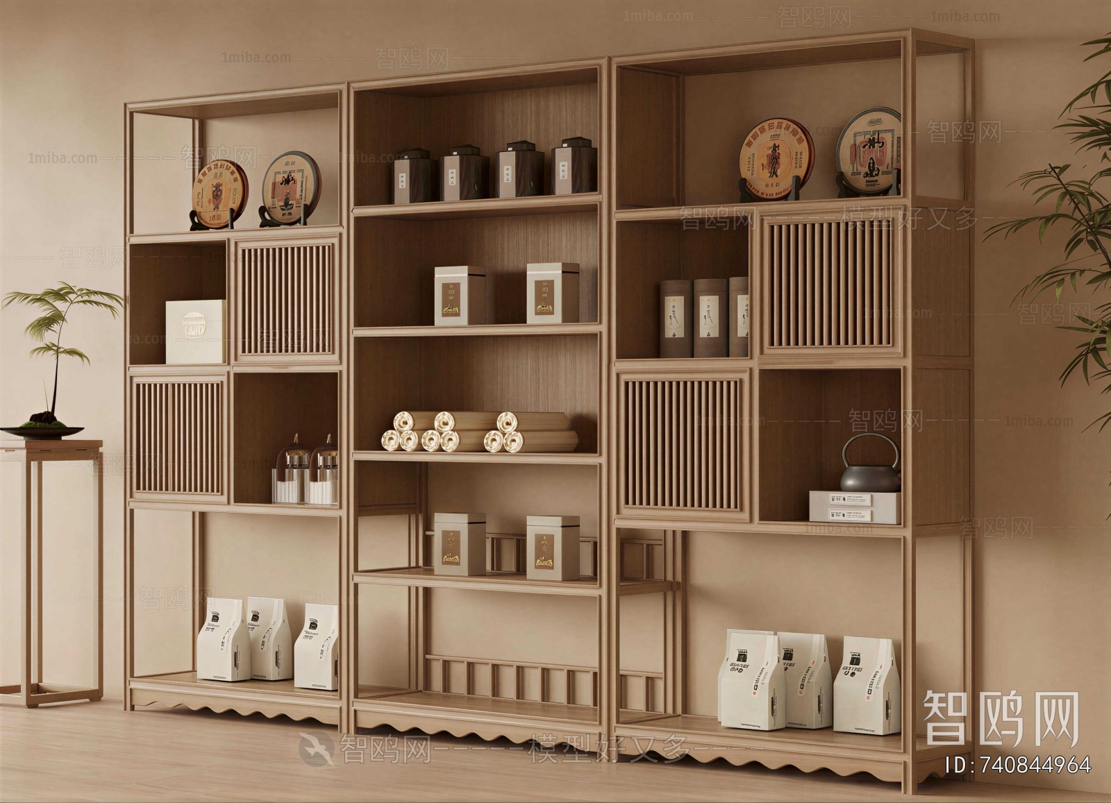 New Chinese Style Antique Rack