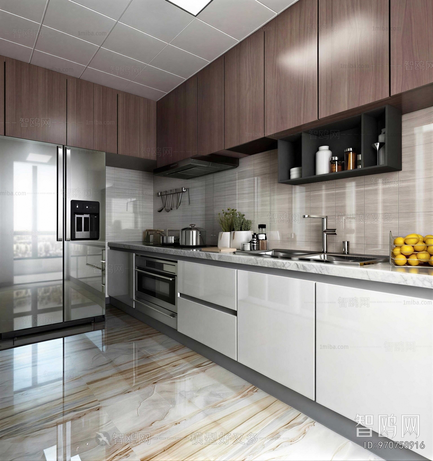 Modern The Kitchen