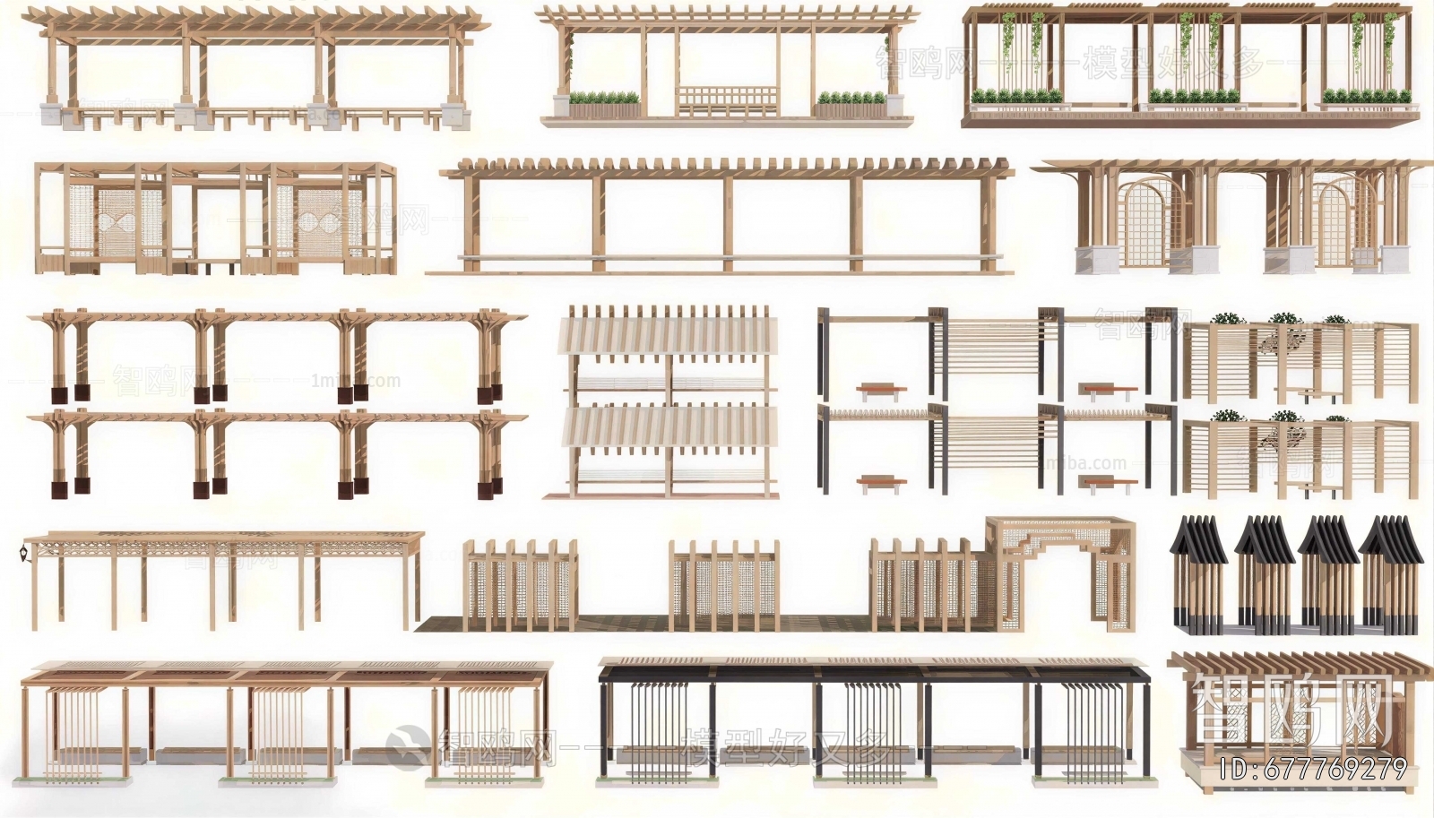 New Chinese Style Gallery Frame