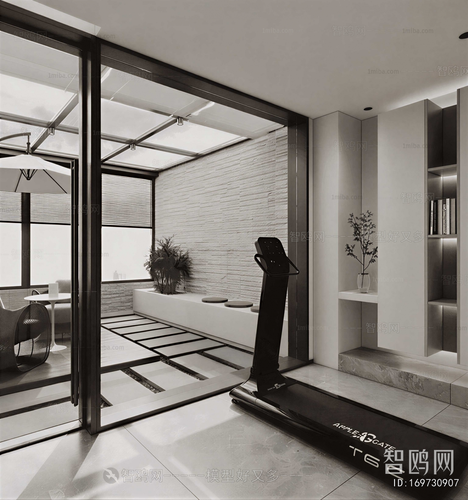 Modern Glass Sun Room