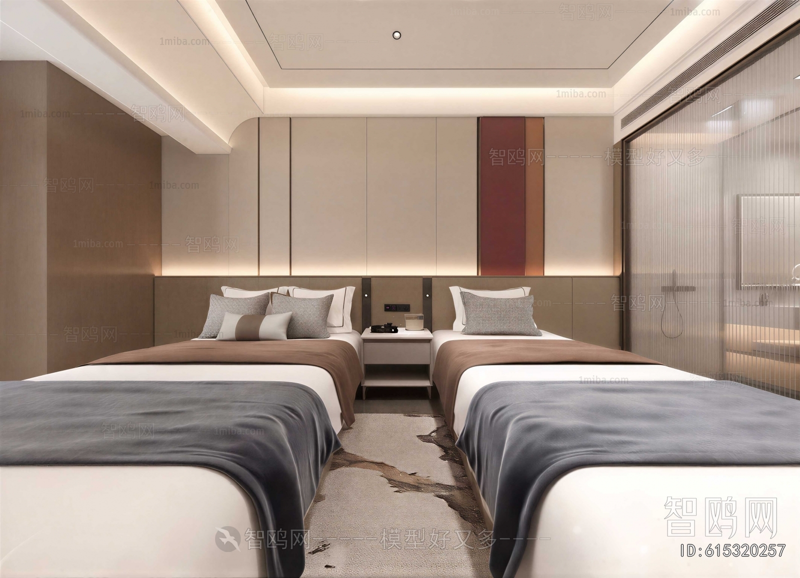 Modern Guest Room