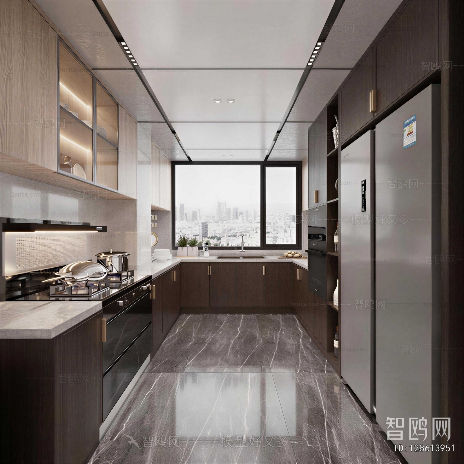Modern The Kitchen