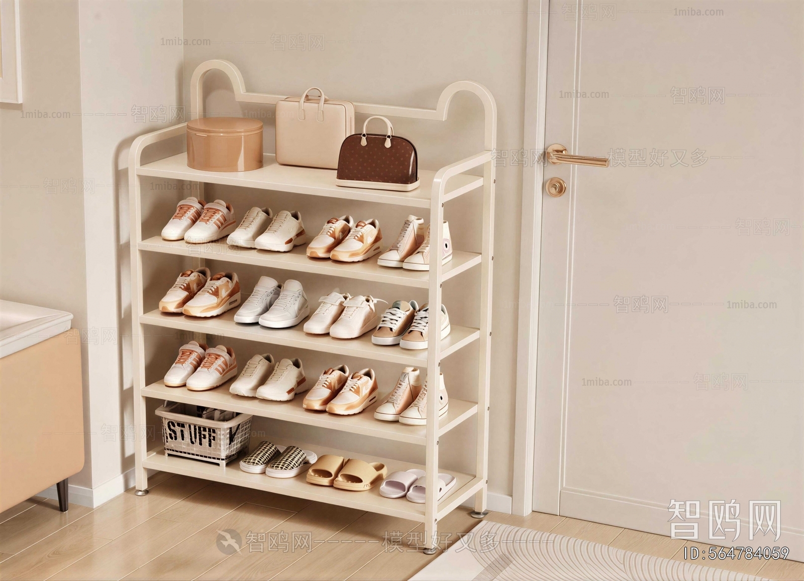 Modern Shoe Cabinet