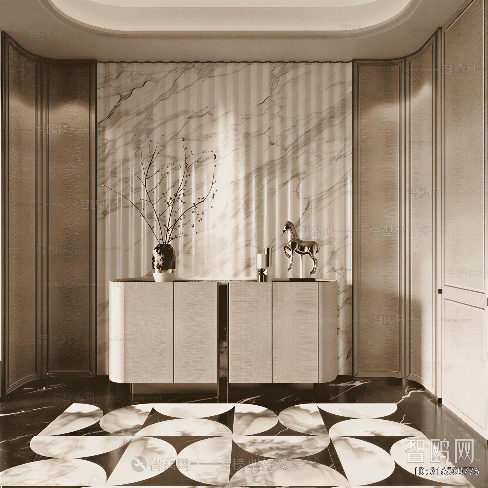 Modern Hallway