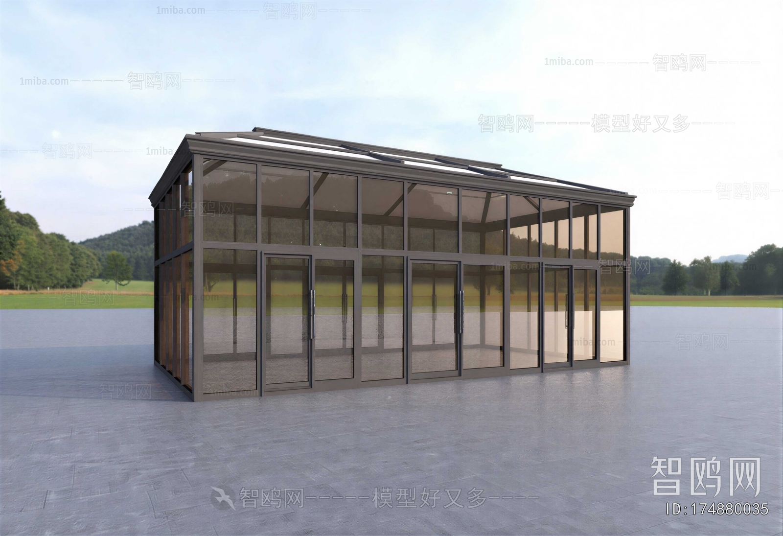 Modern Glass Sunshine Room