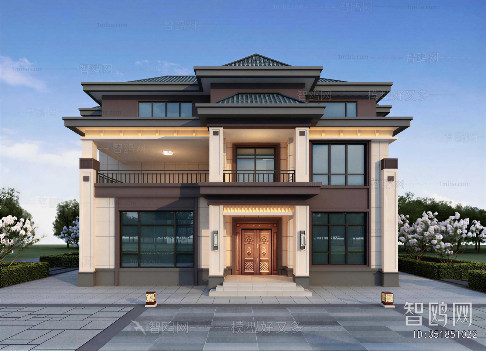 New Chinese Style Detached Villa