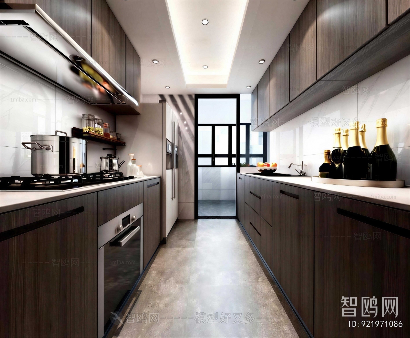 Modern The Kitchen