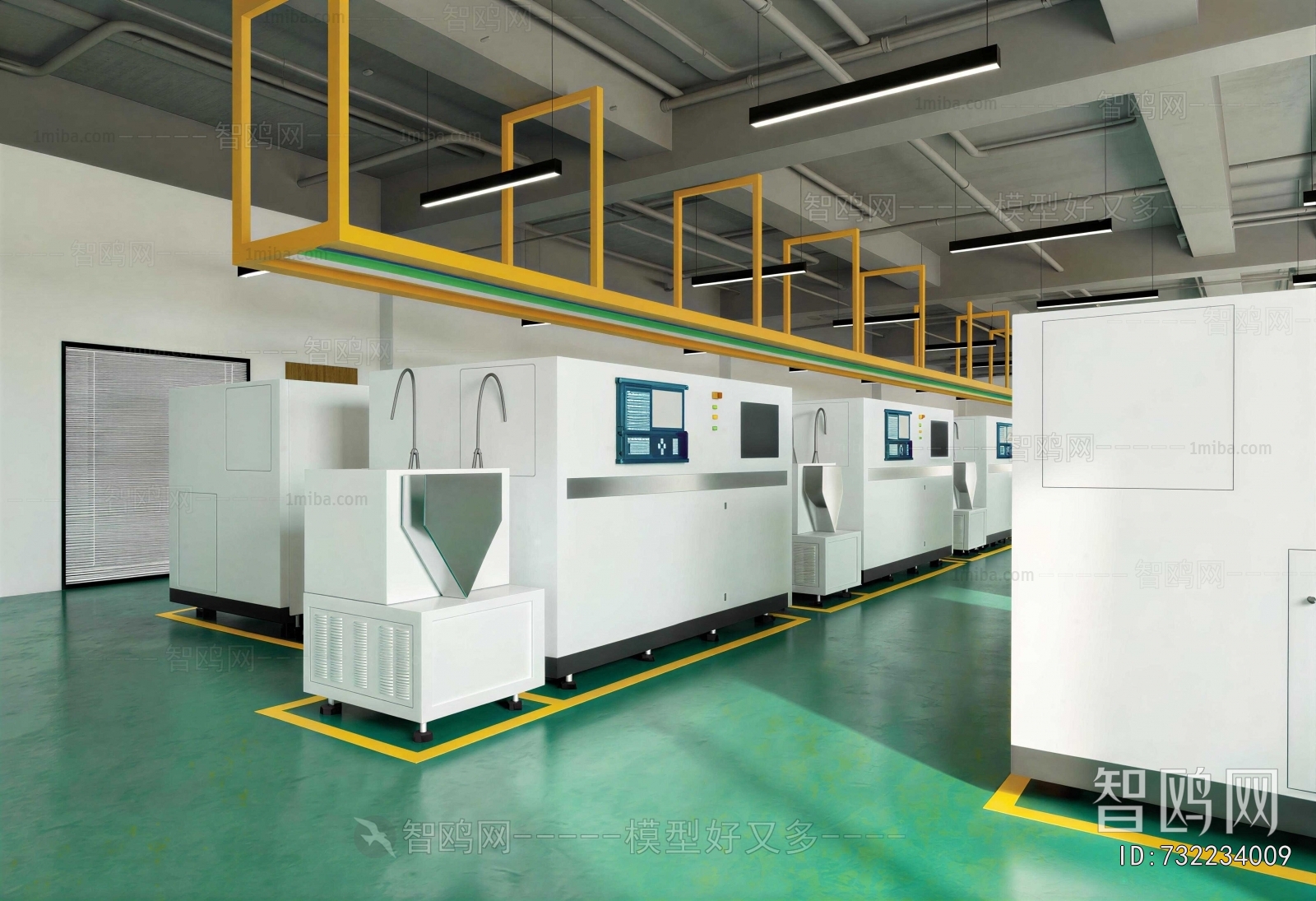 Modern Factory Floor/warehouse