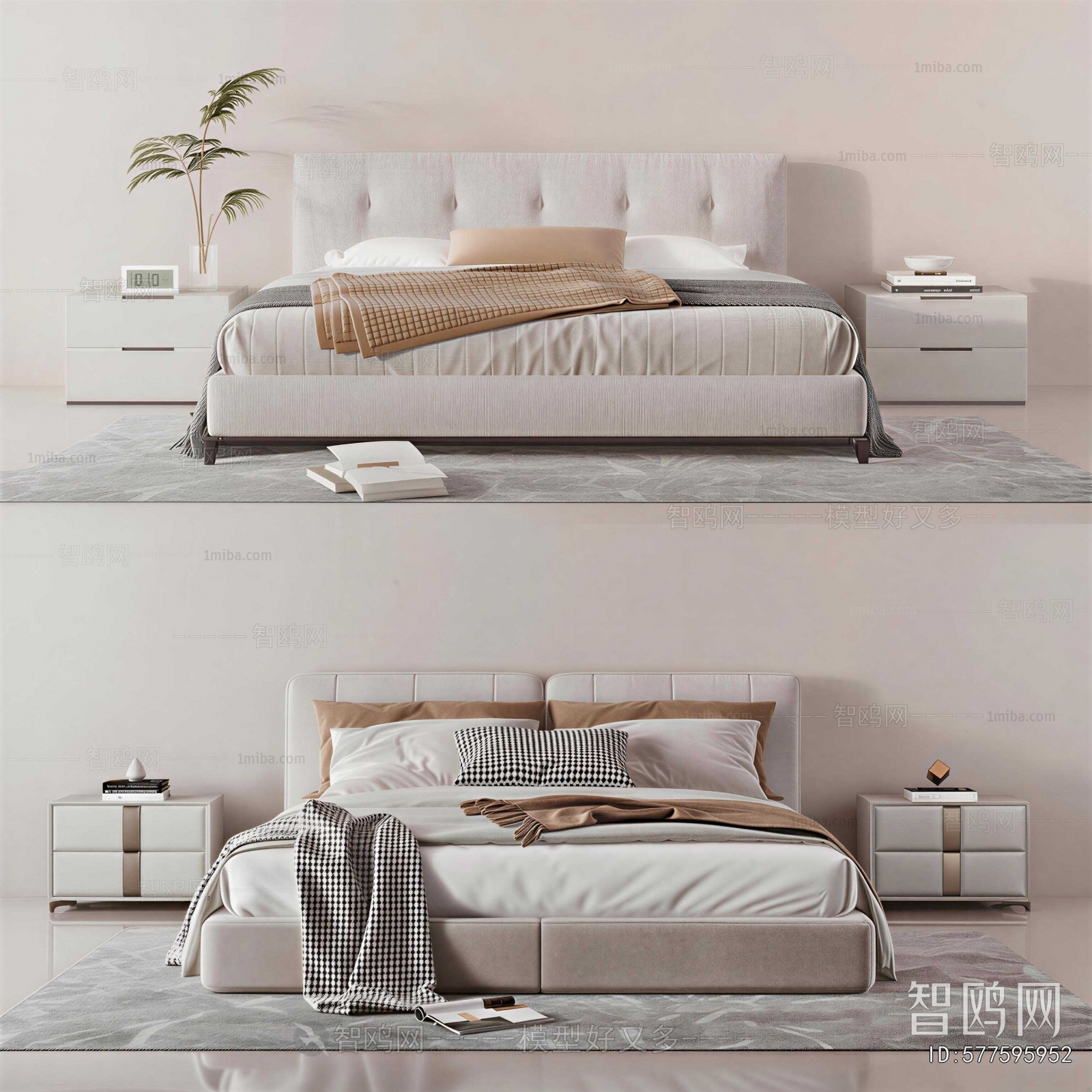 Modern Double Bed