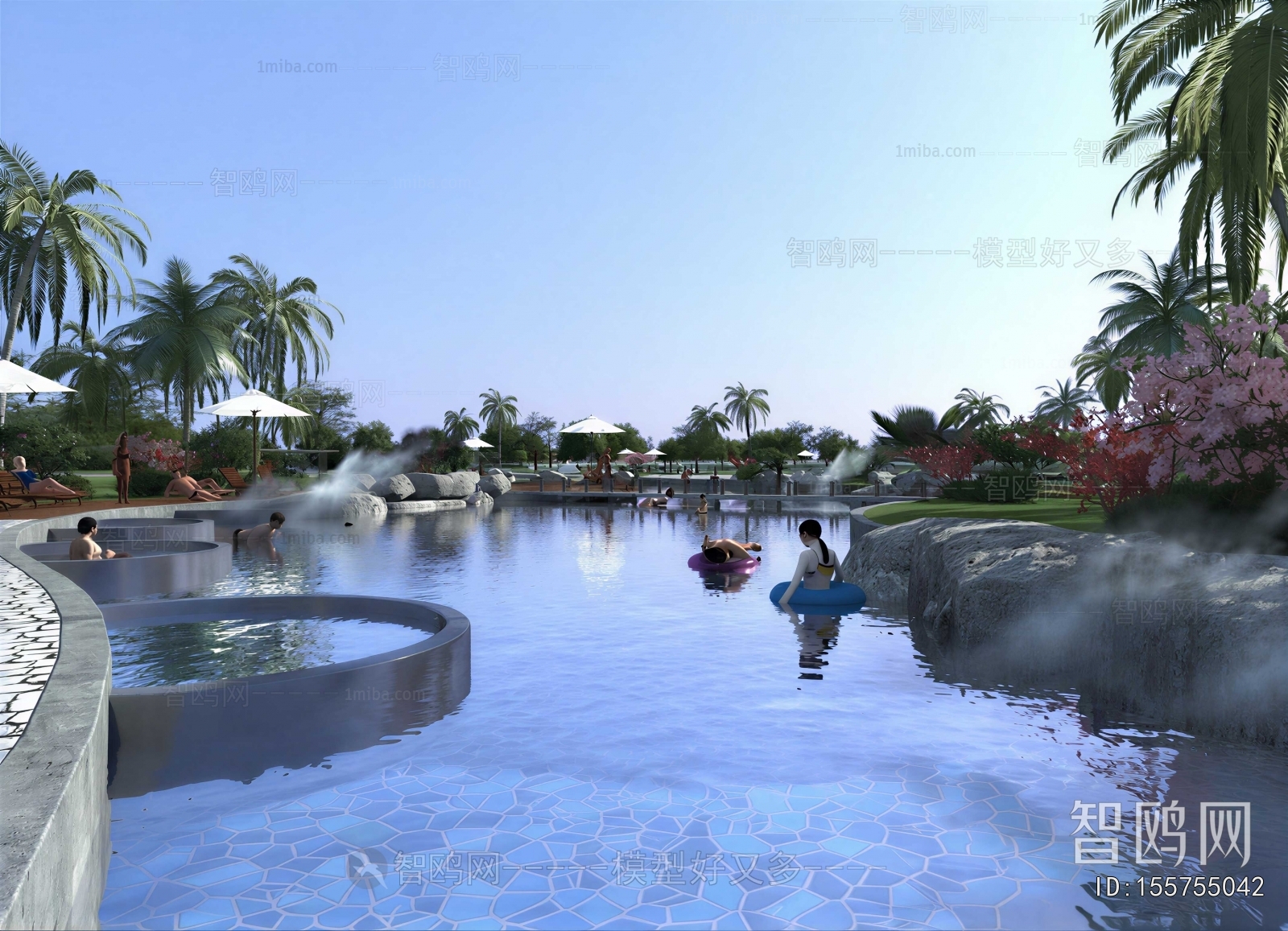 Southeast Asian Style Swimming Pool