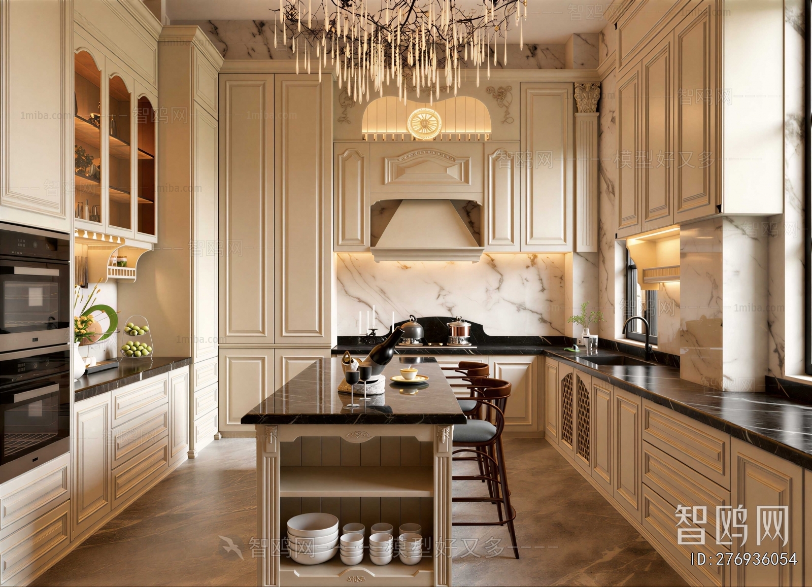 American Style Open Kitchen