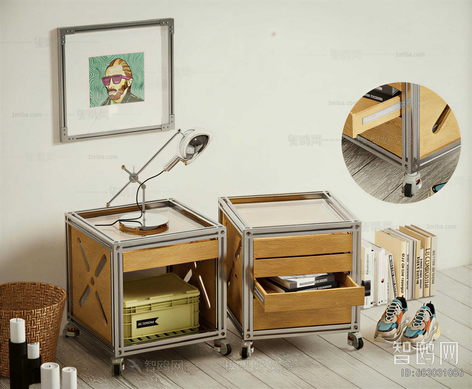 Modern Side Cabinet