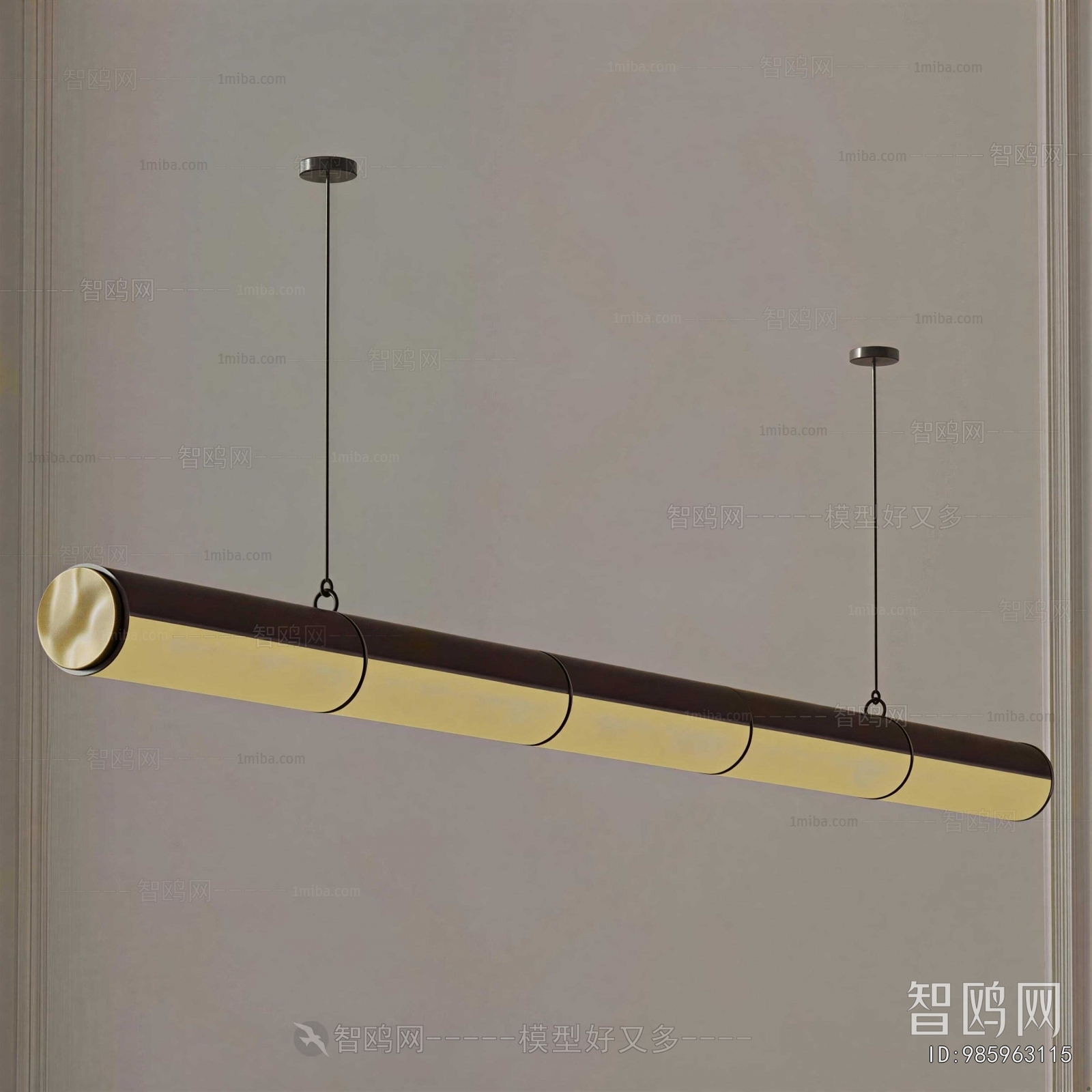 Modern Long Chandelier