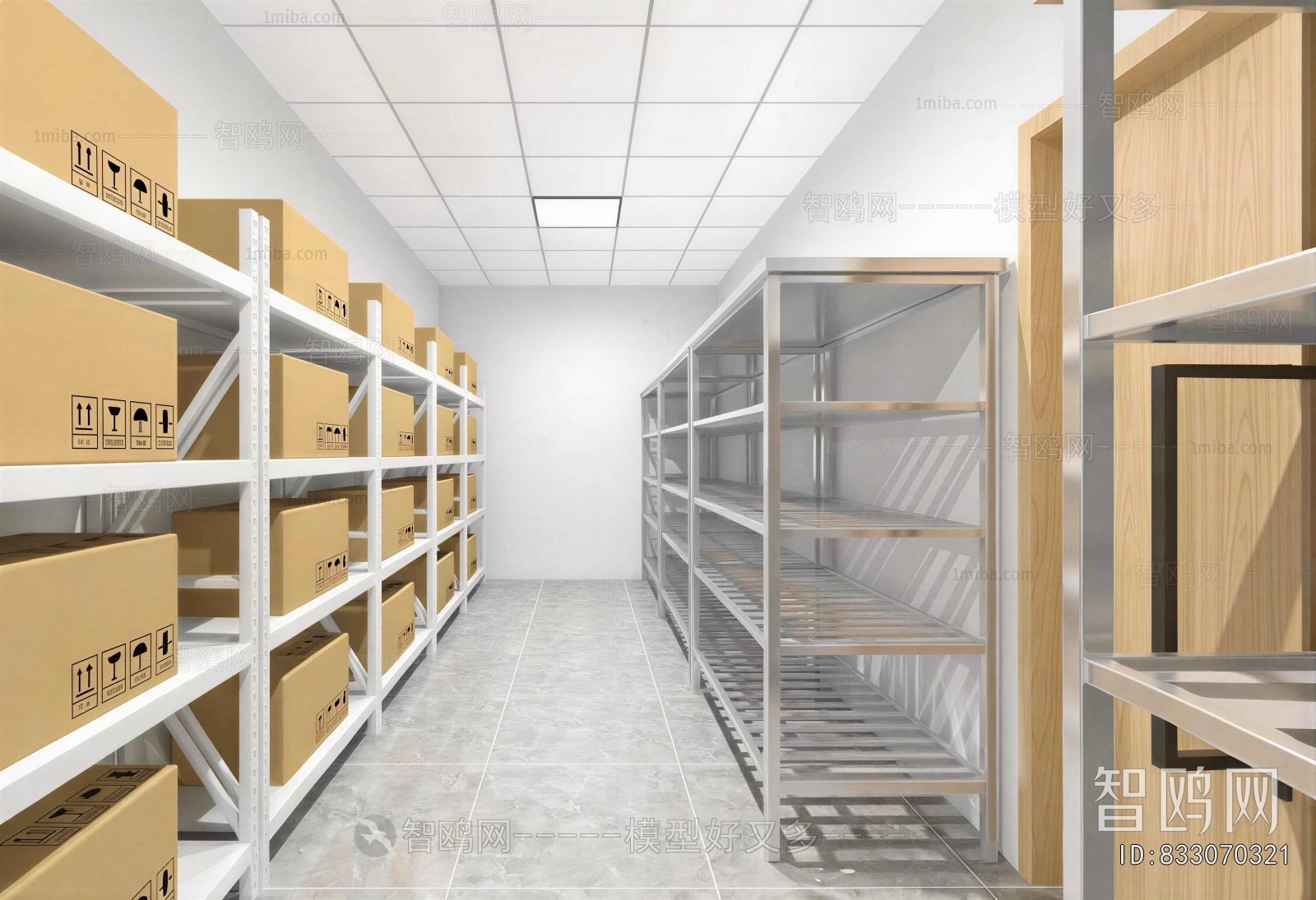 Modern Factory Floor/warehouse