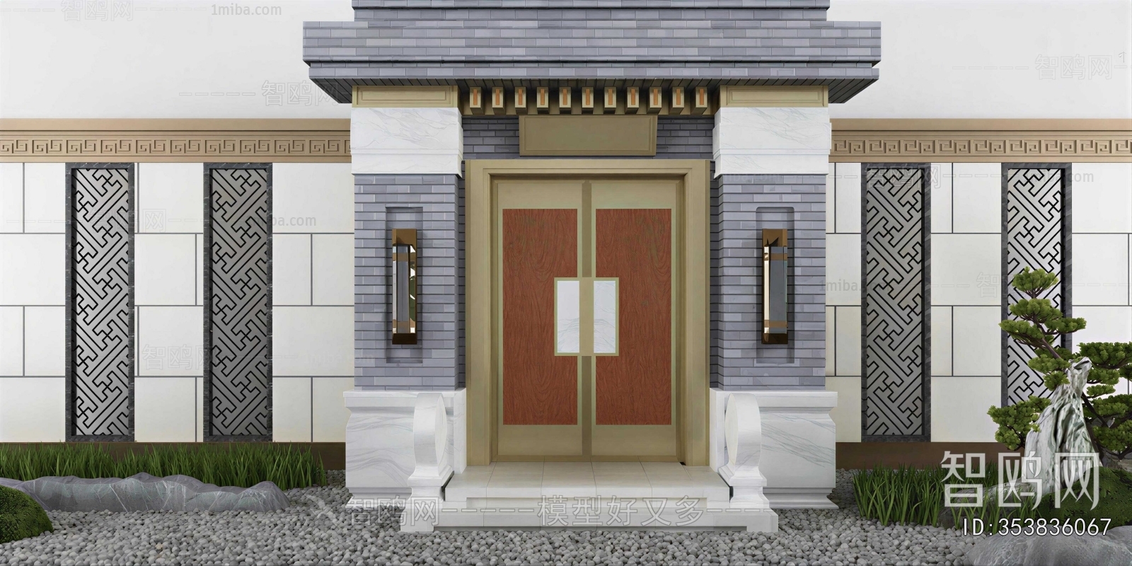 New Chinese Style Gate