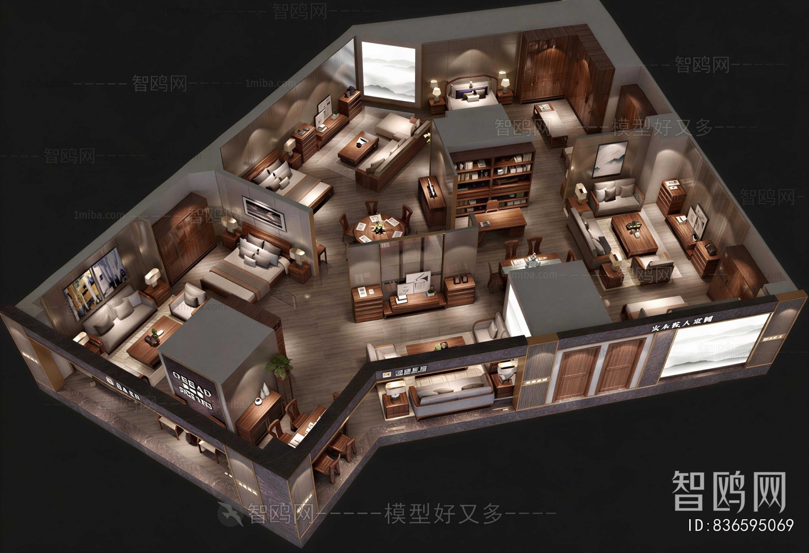 New Chinese Style Exhibition Hall