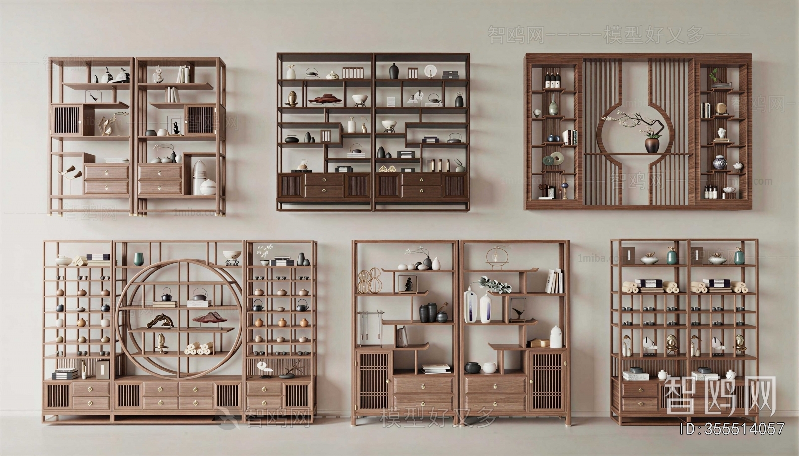 New Chinese Style Antique Rack