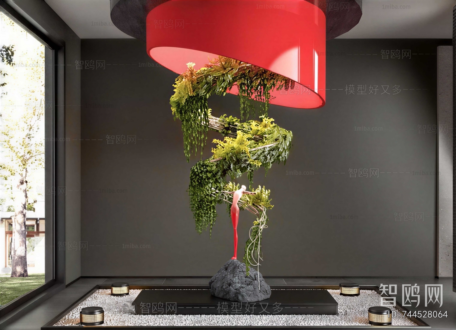New Chinese Style Plant Landscaping