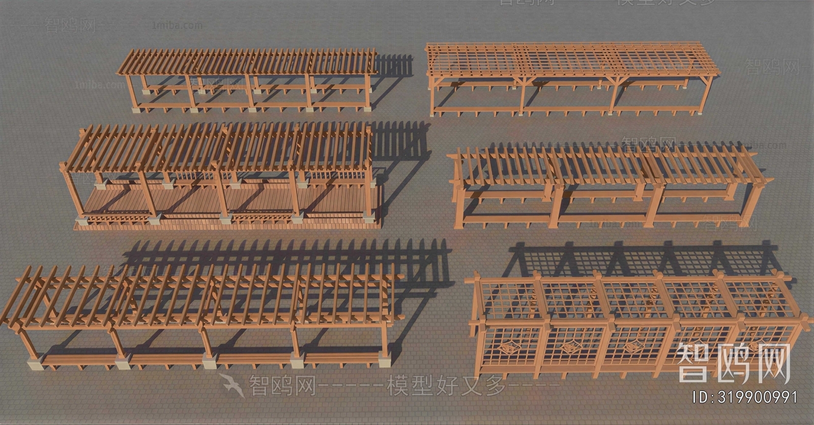 New Chinese Style Gallery Frame