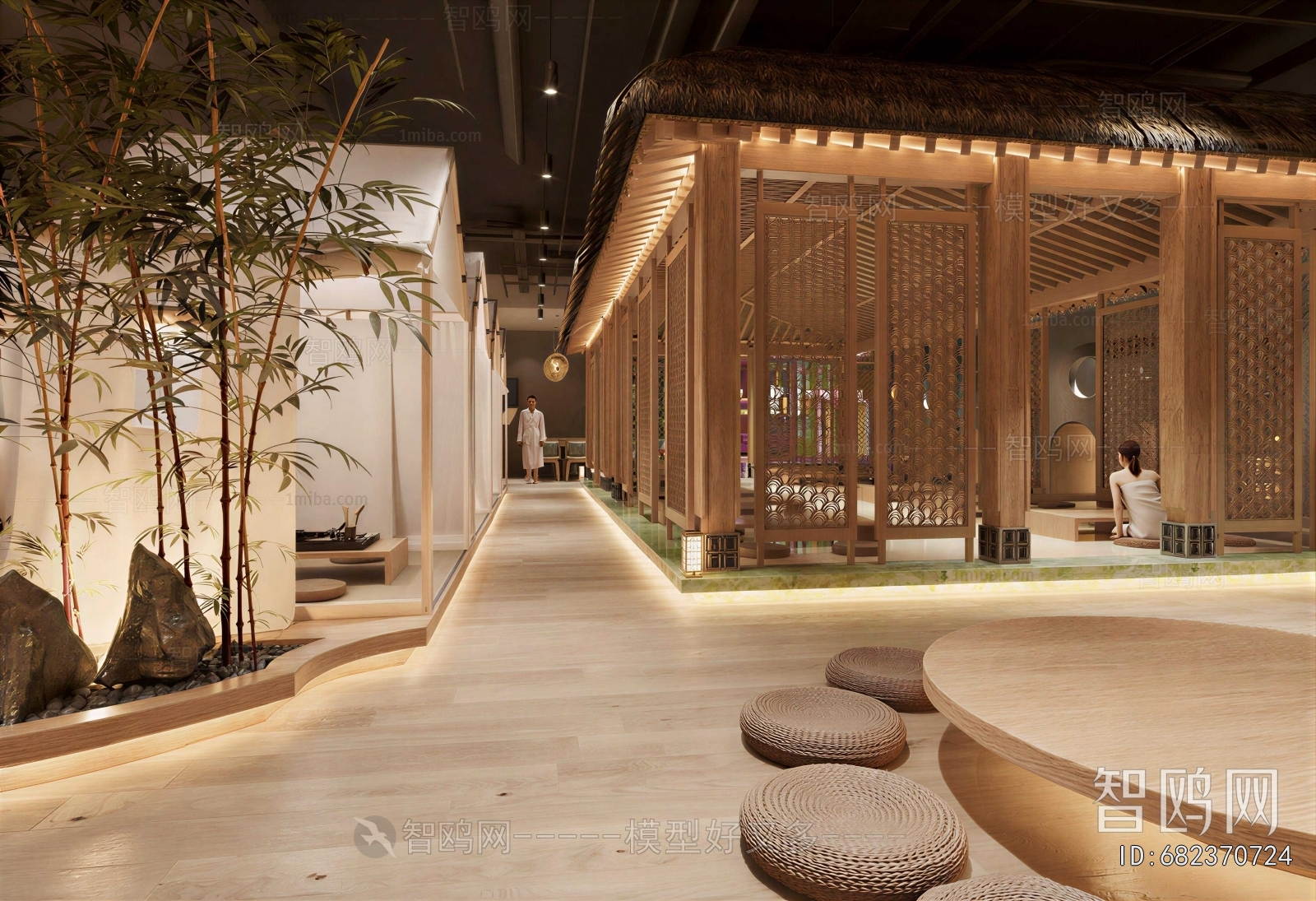 New Chinese Style Bath Center