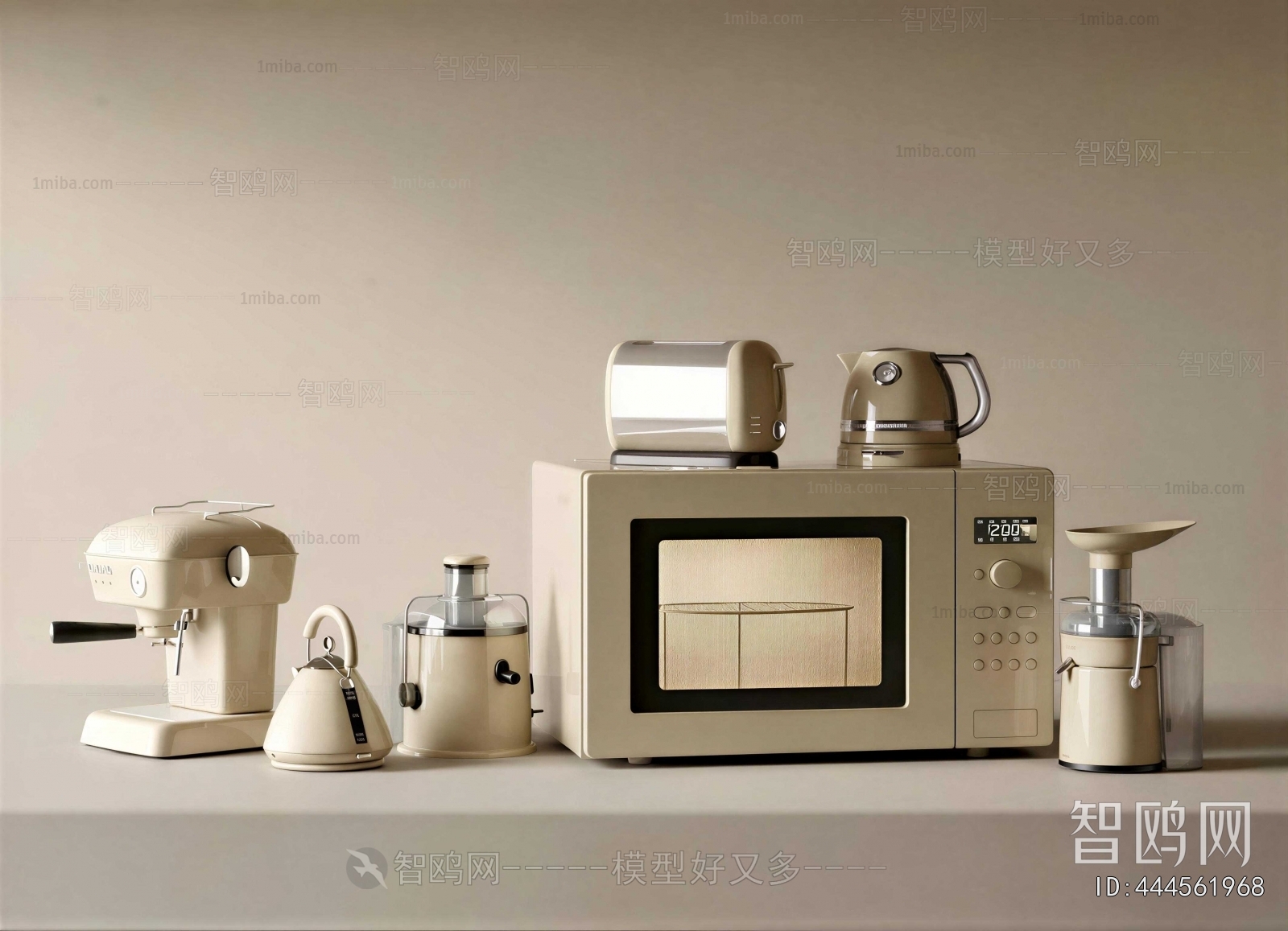Modern Electric Kitchen Appliances