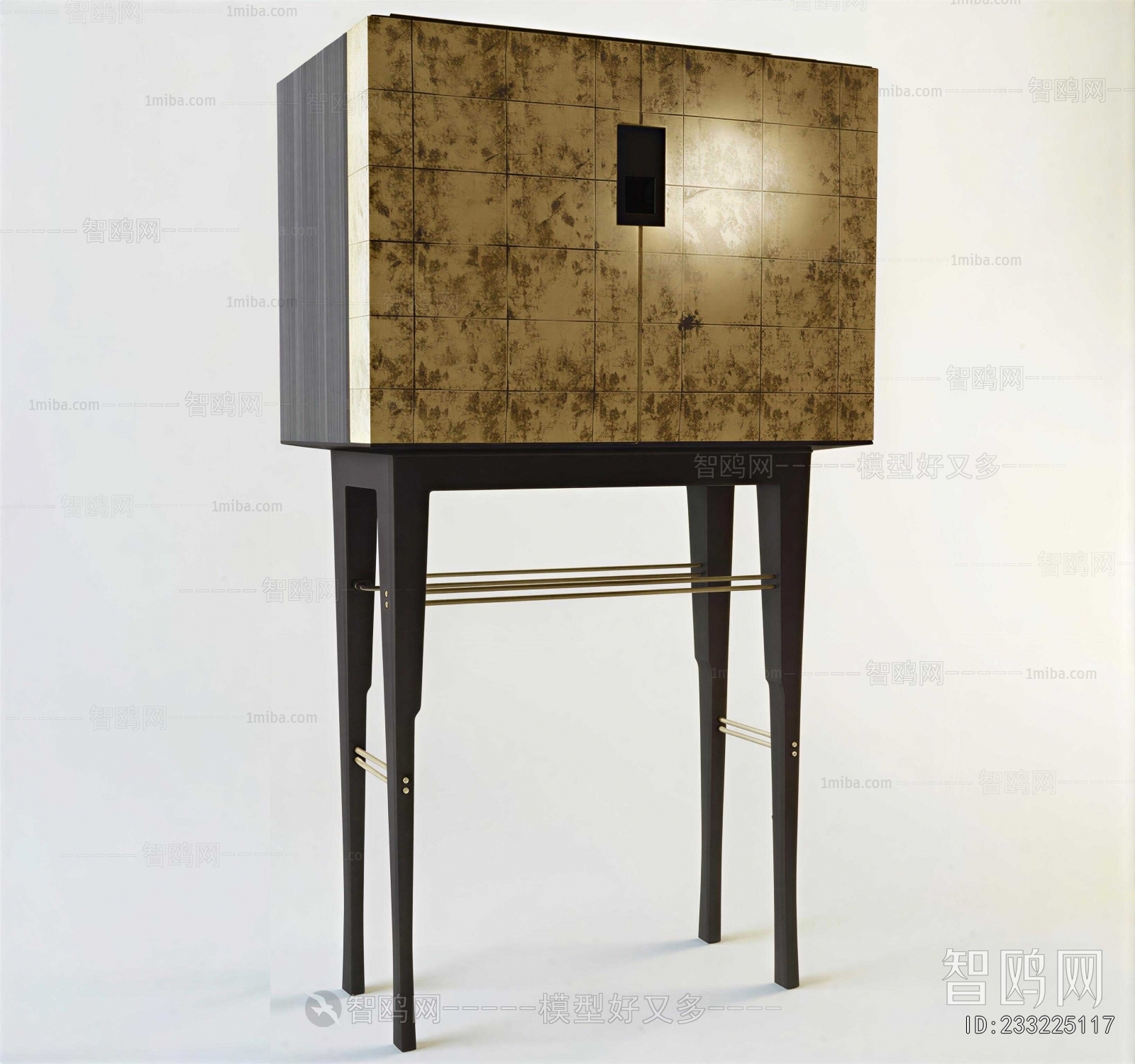 New Classical Style Side Cabinet