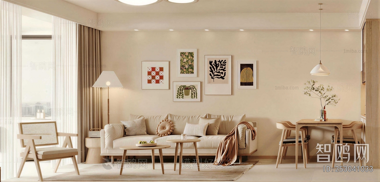 Nordic Style A Living Room