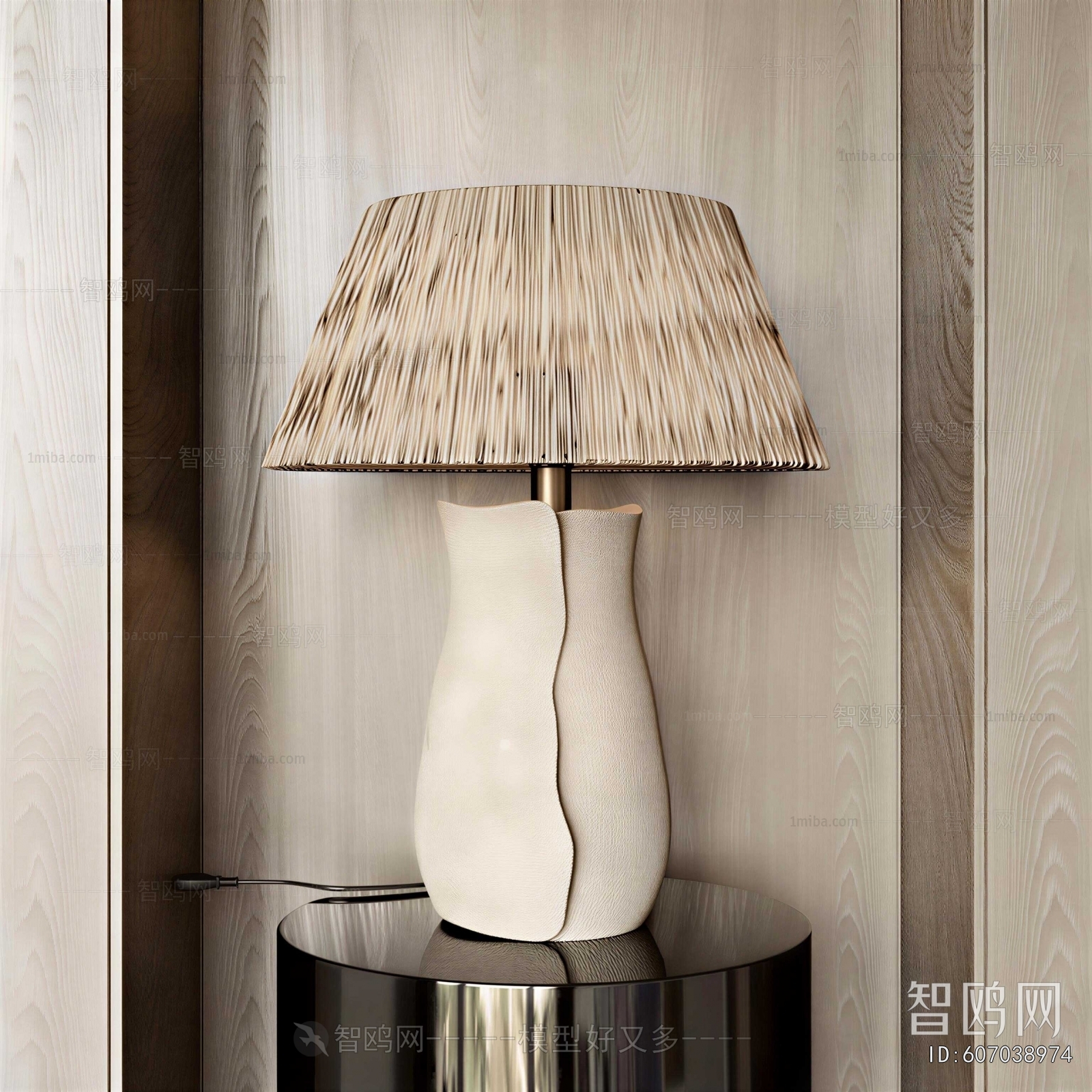 Wabi-sabi Style Table Lamp