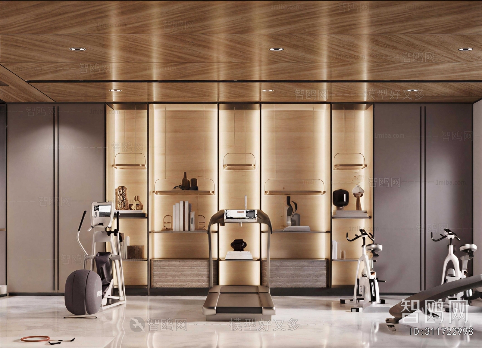 Modern Home Fitness Room