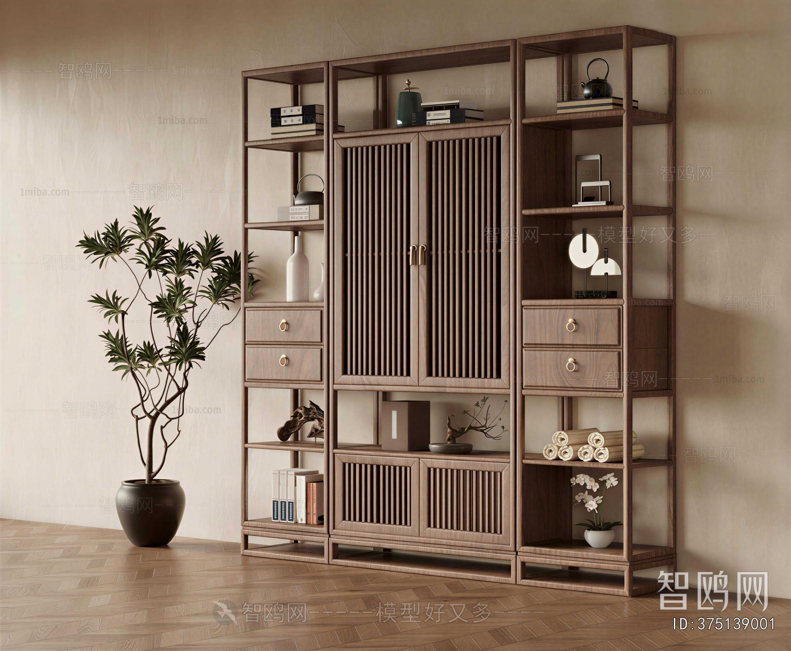 New Chinese Style Antique Rack