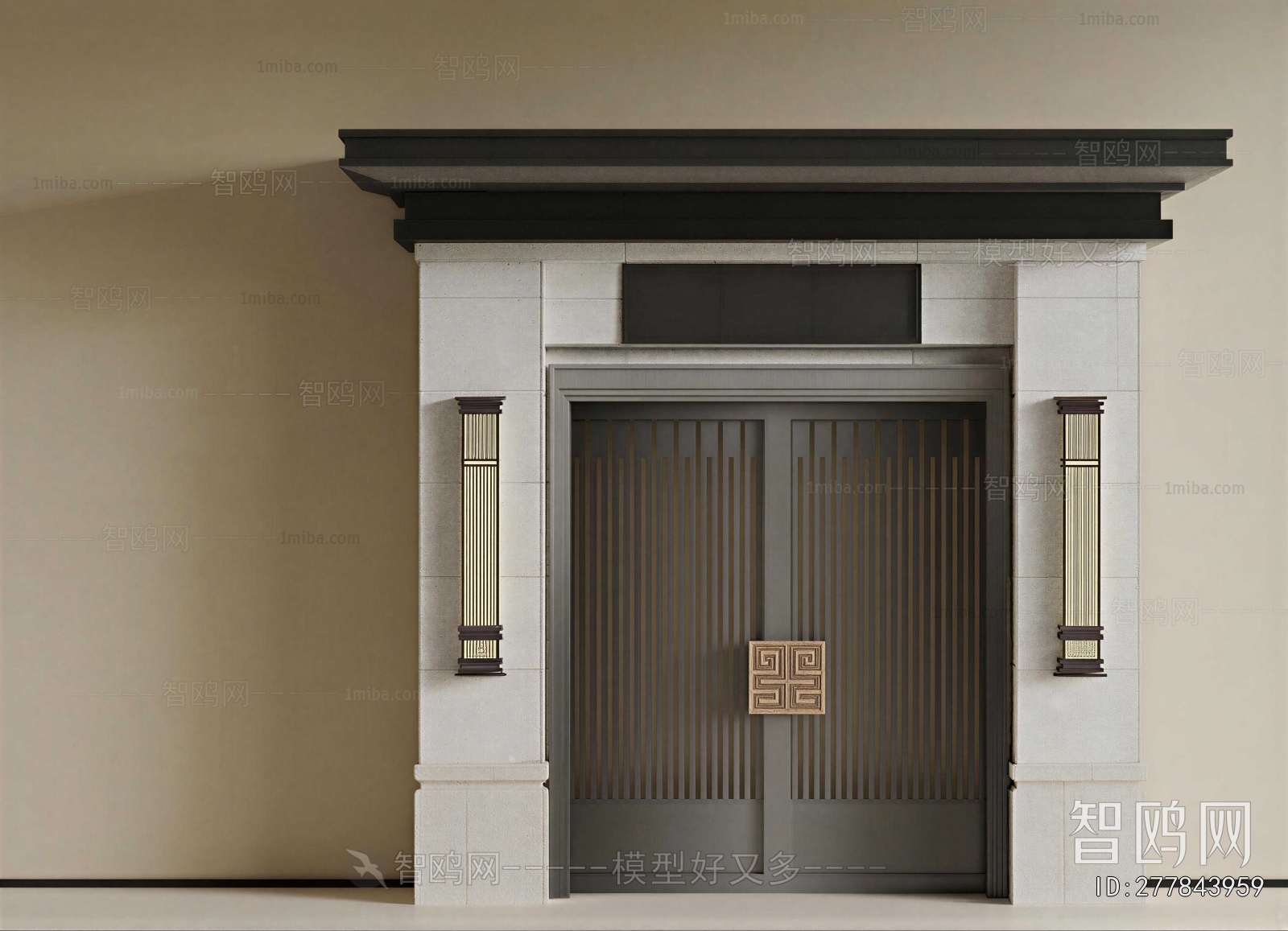 New Chinese Style Gate