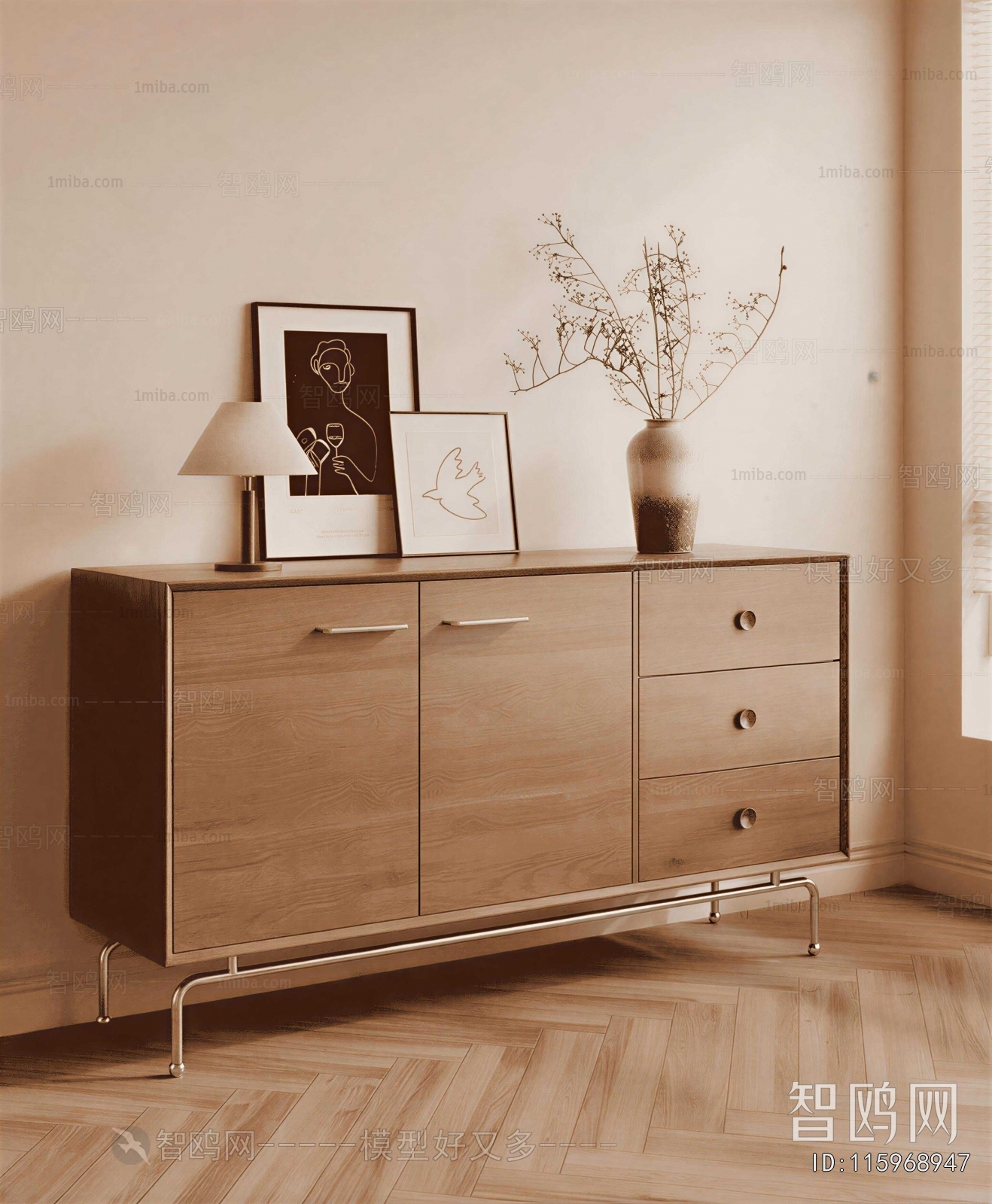 Modern Side Cabinet