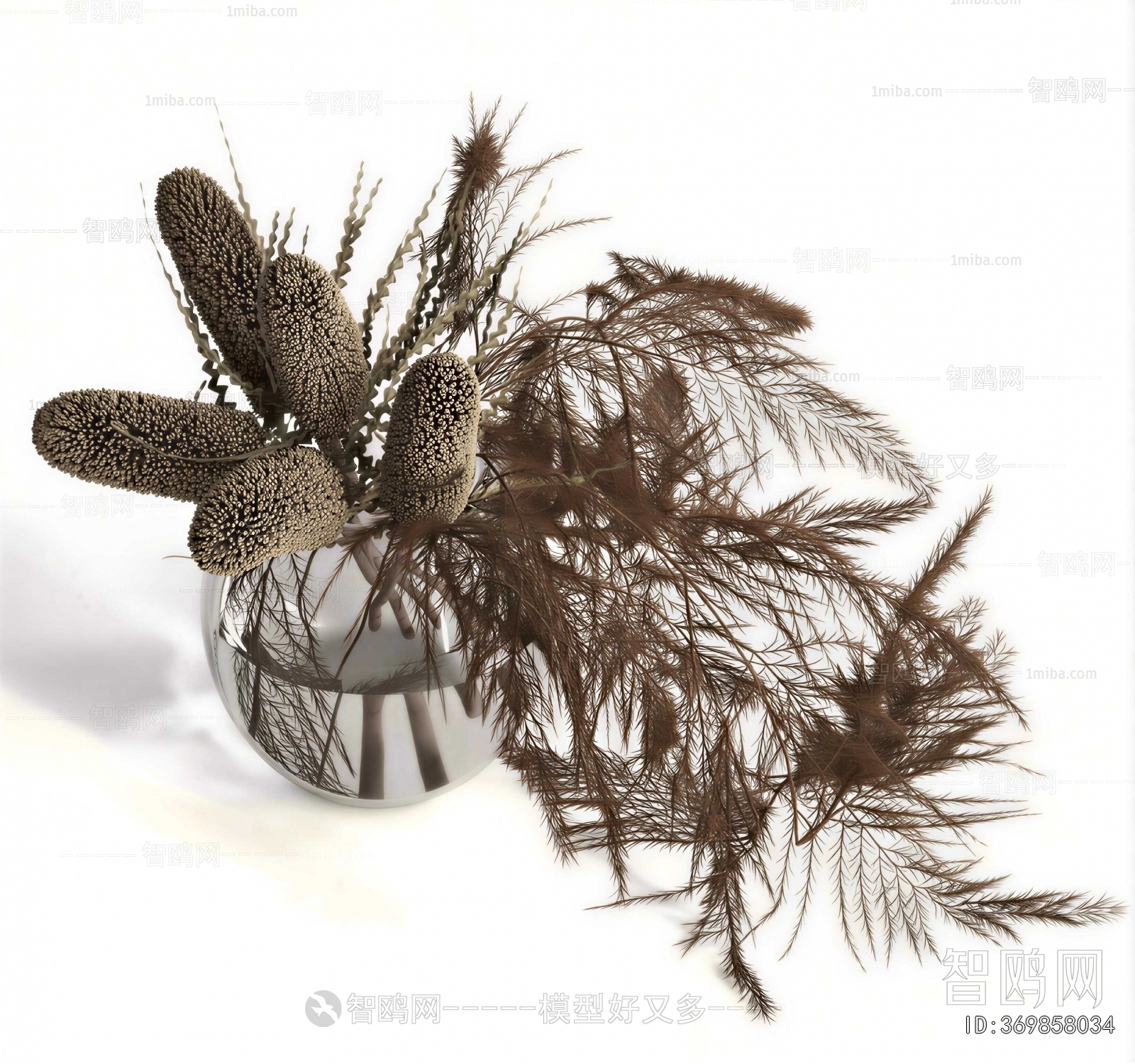 Modern Dried Branch