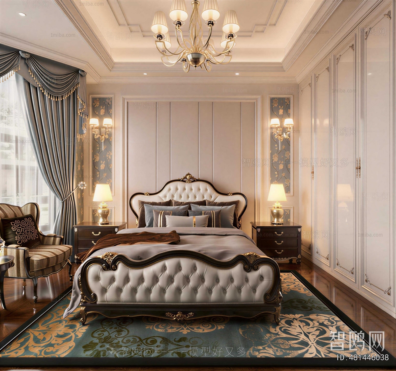 European Style Double Bed