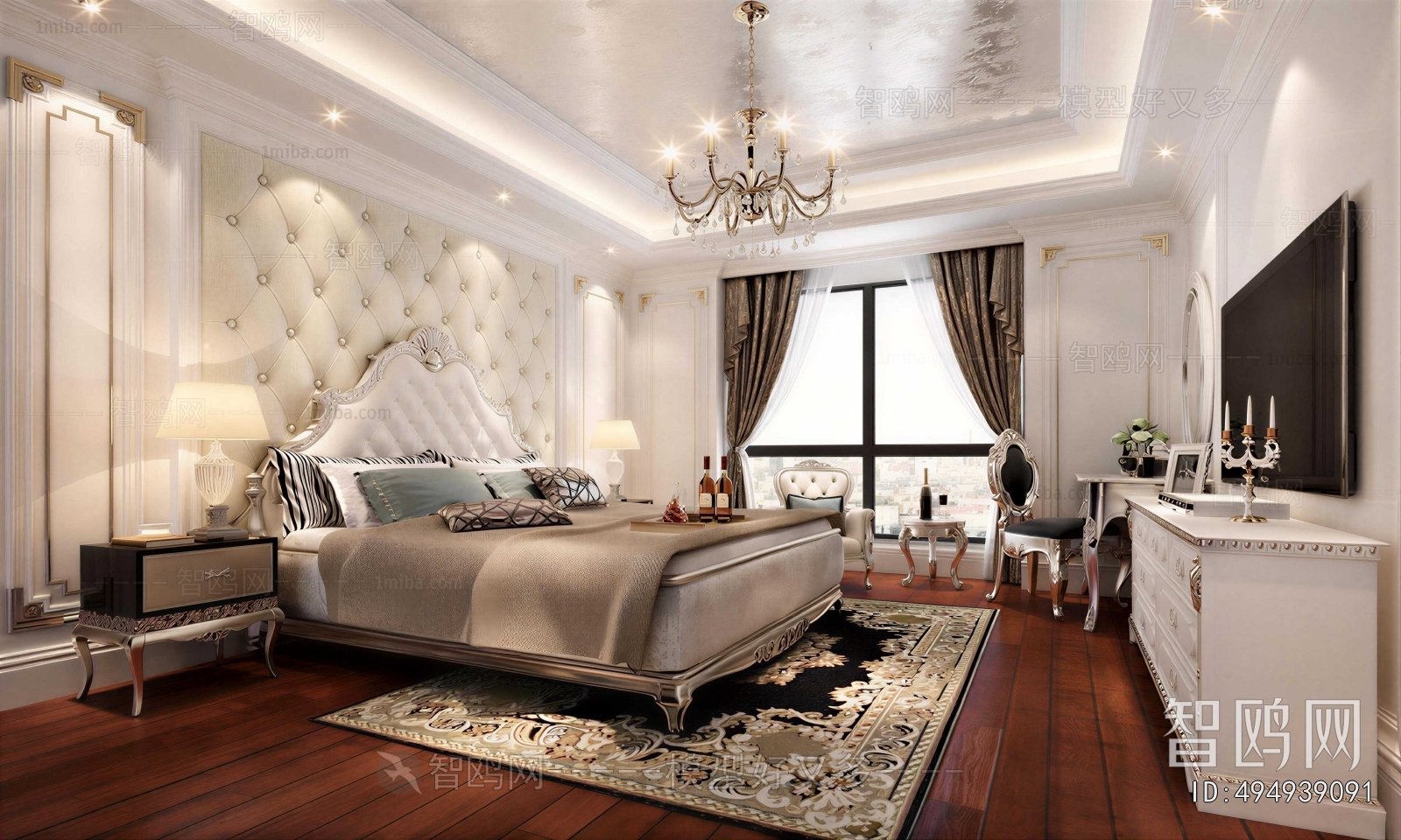 European Style Bedroom