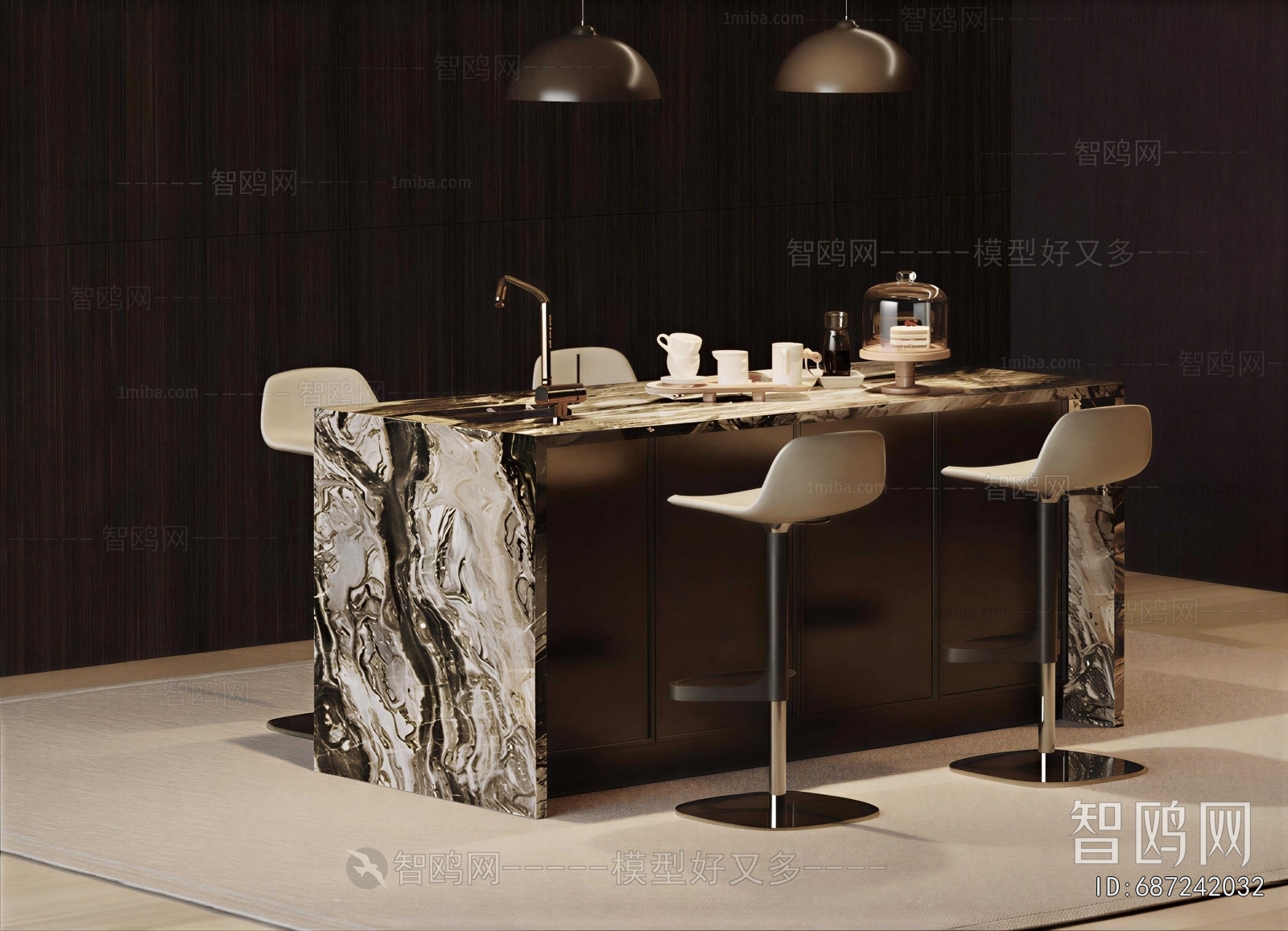 Modern Counter Bar