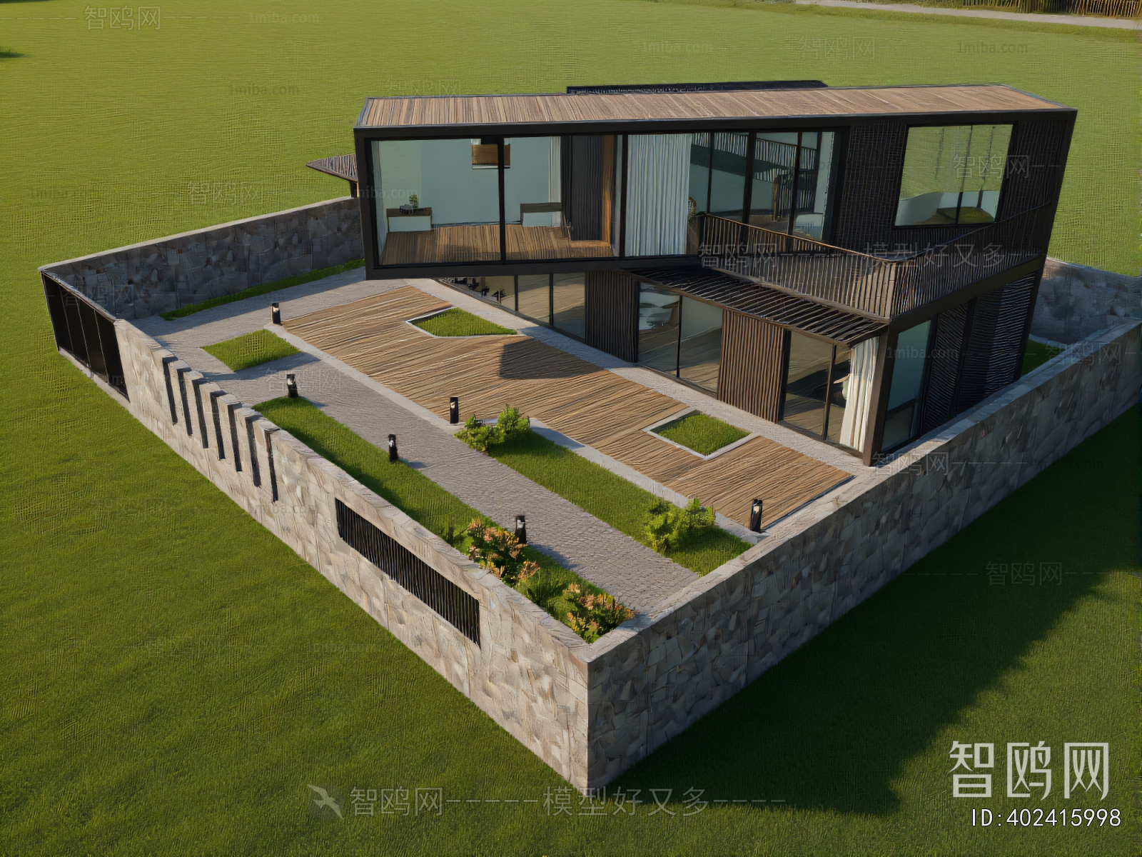 Modern Appearance Of Commercial Building