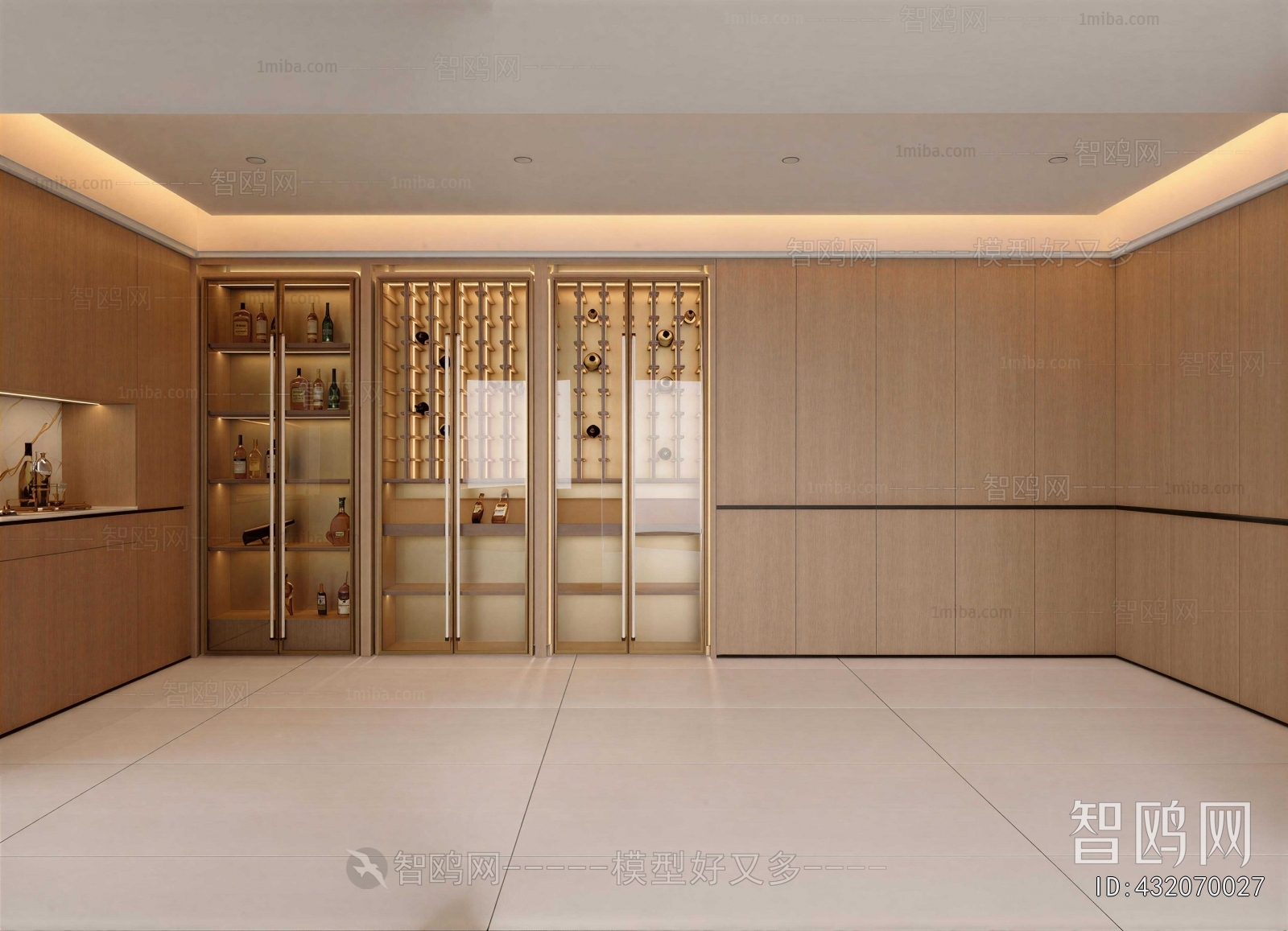 Modern Wine Cellar/Wine Tasting Room