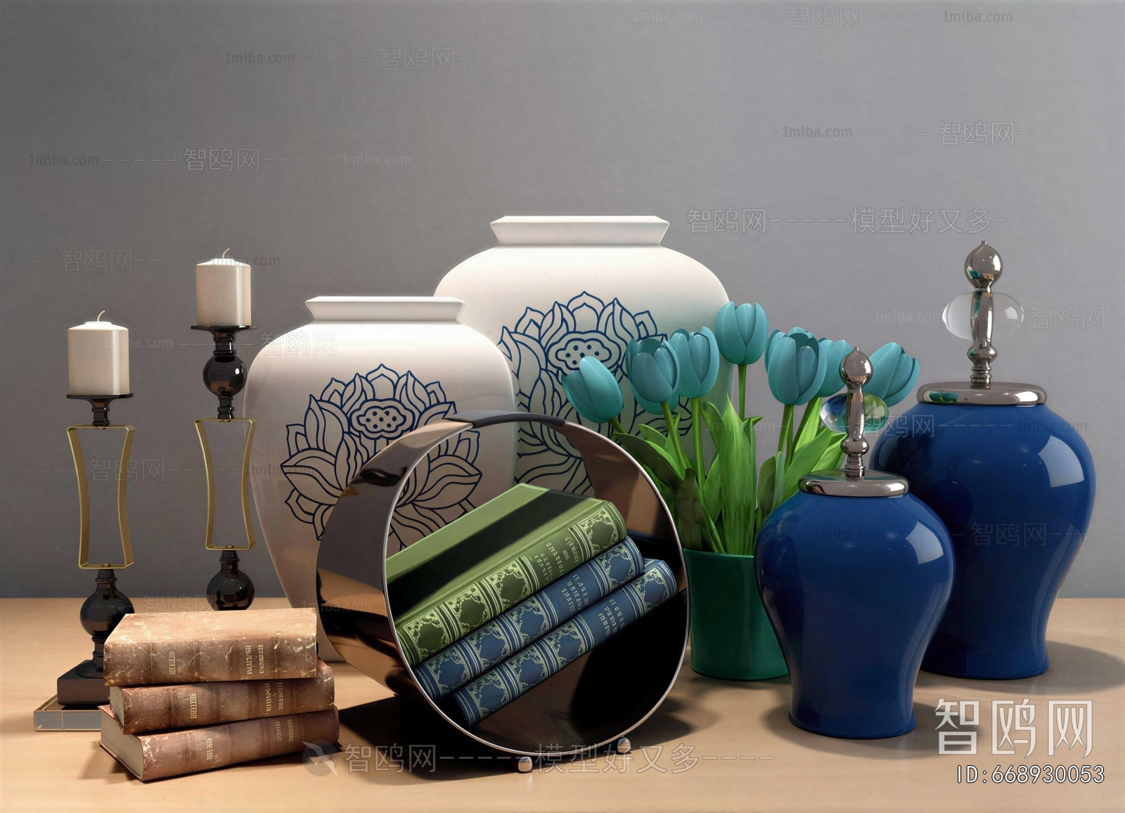 New Chinese Style Decorative Set