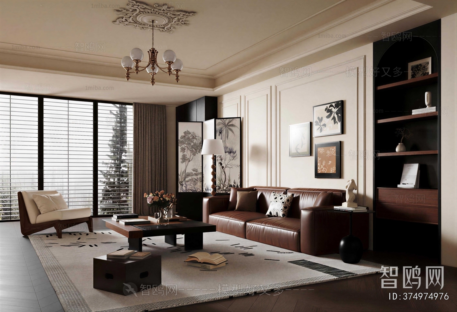 French Style A Living Room
