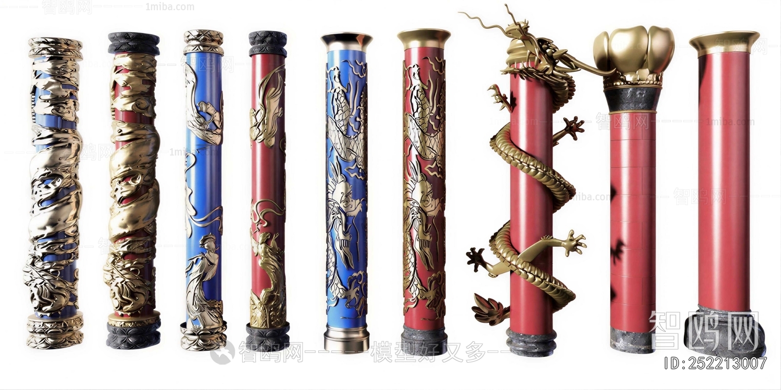 Chinese Style Column