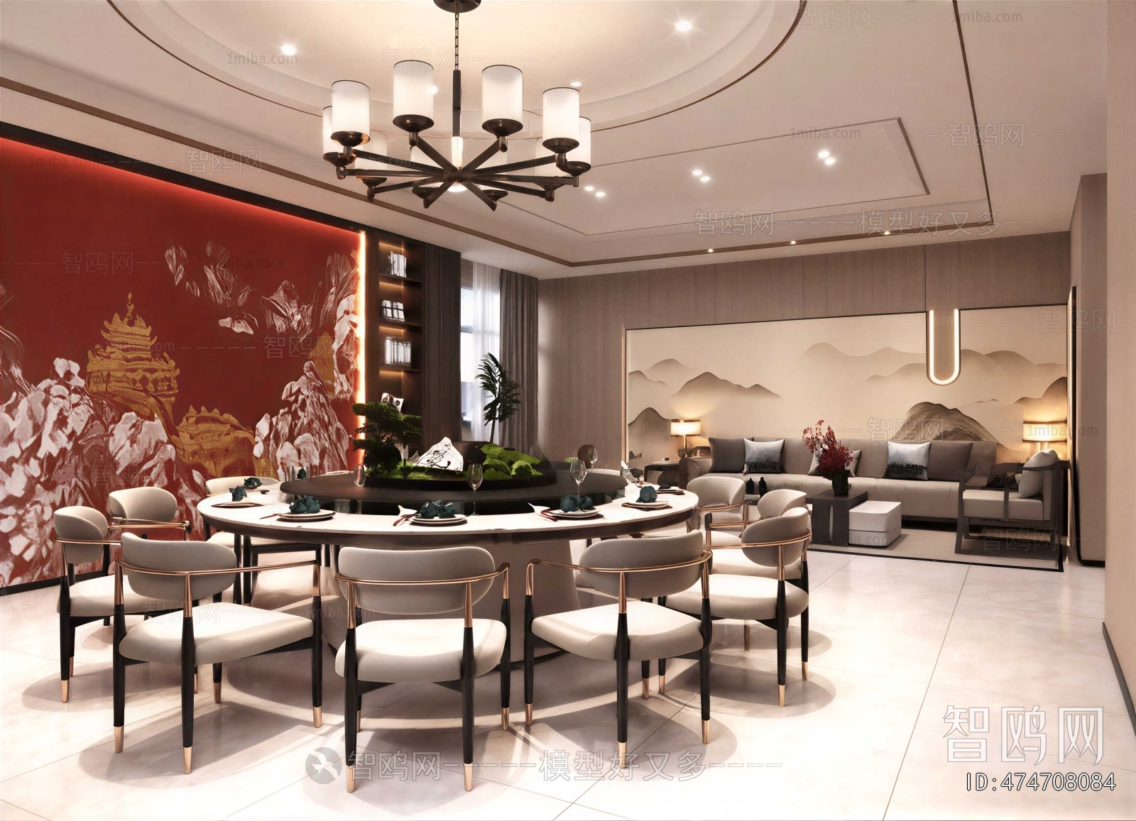 New Chinese Style Restaurant Box