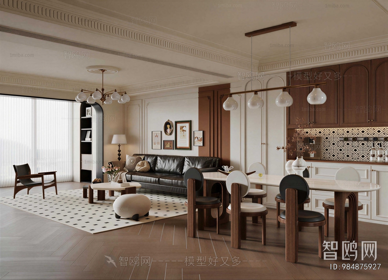 French Style Dining Room