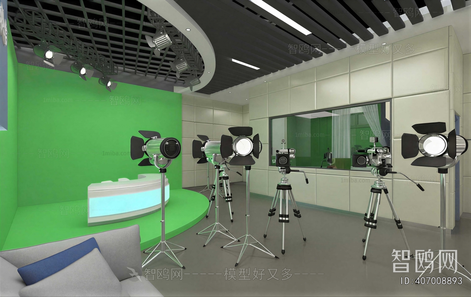 Modern Studio/Recording Studio/Live Room