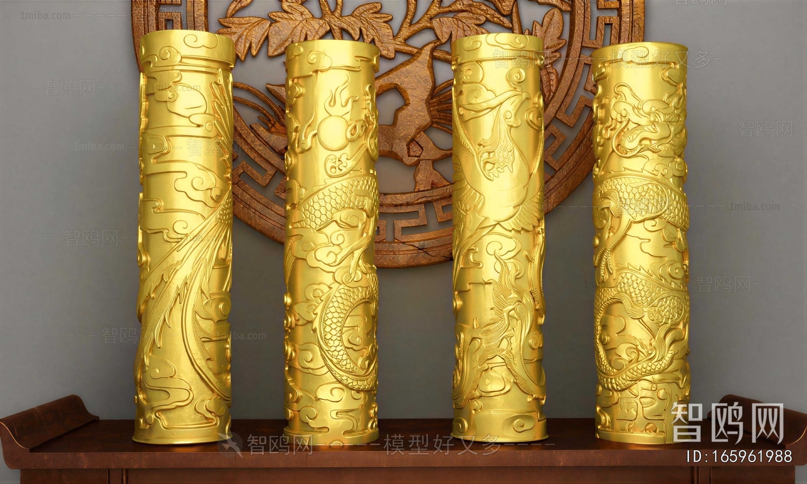 Chinese Style Column