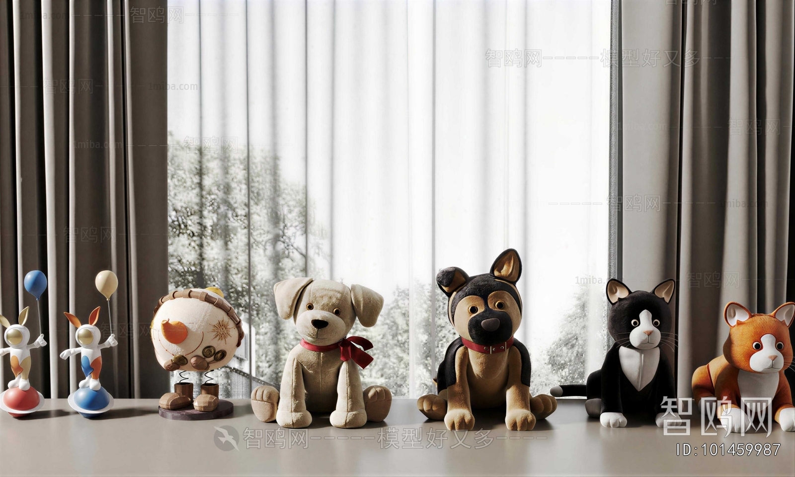Modern Stuffed Toy