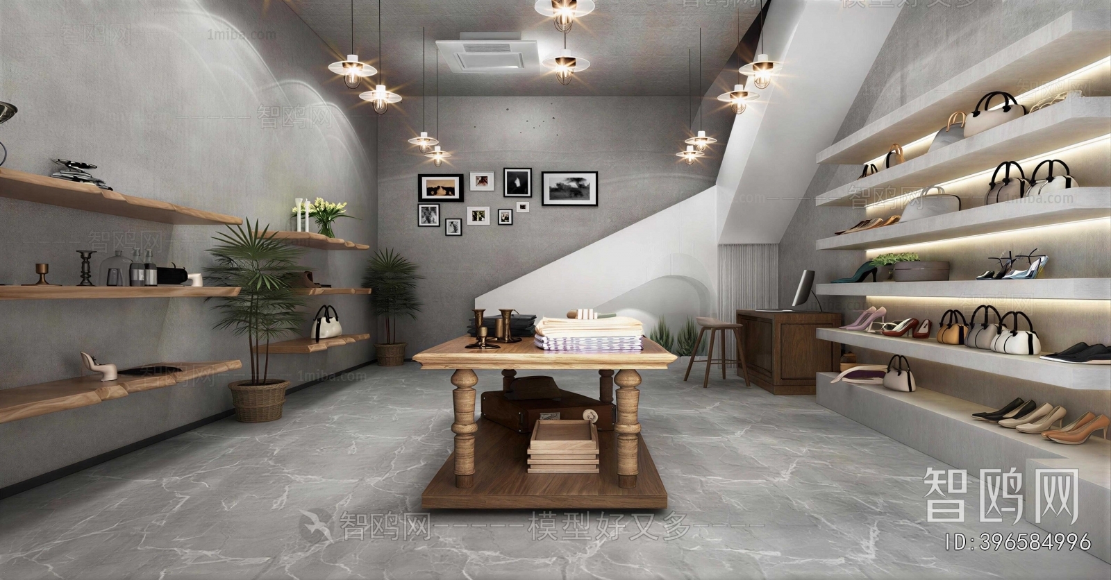 Industrial Style Retail Stores