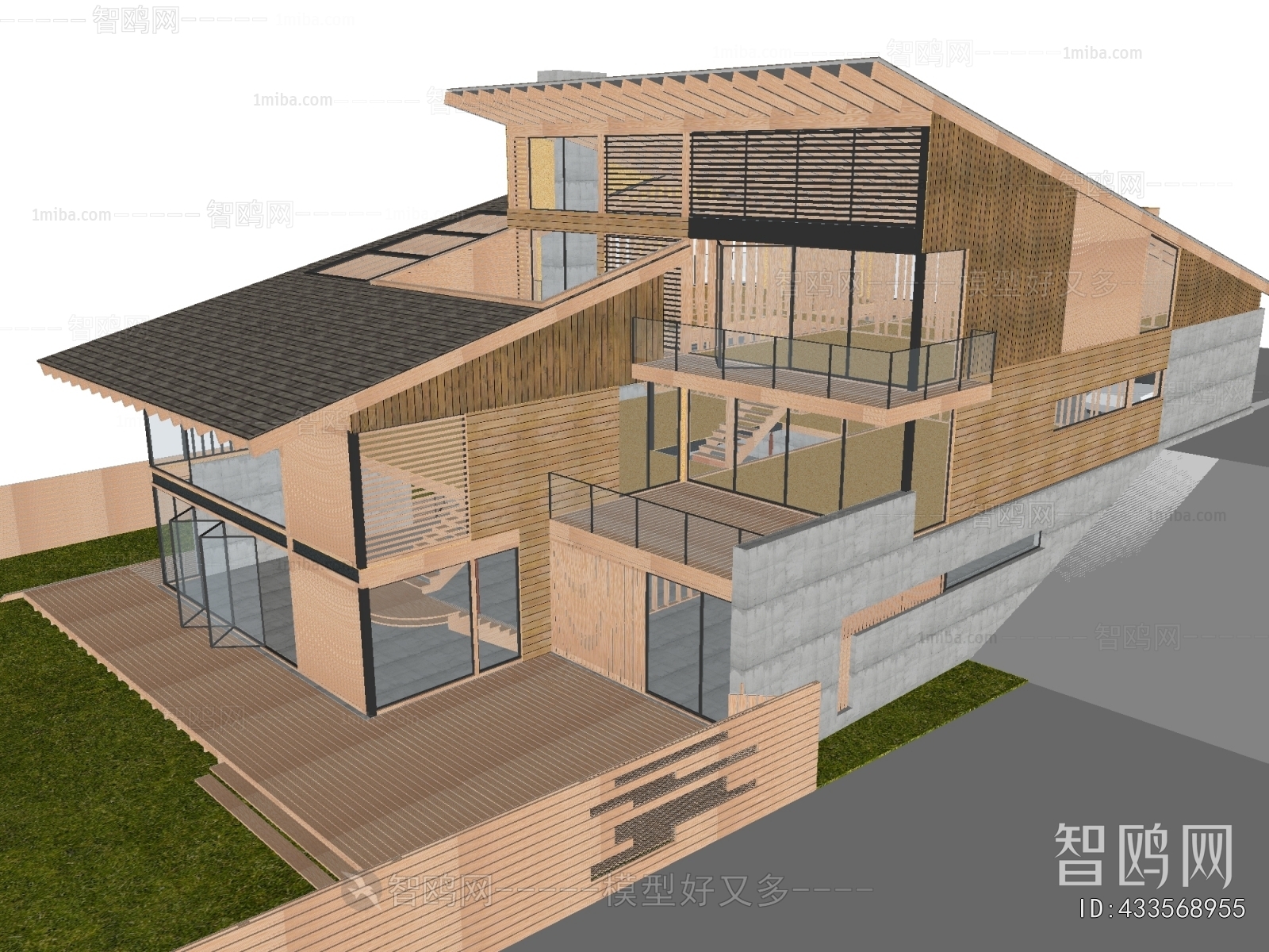 Modern Appearance Of Commercial Building