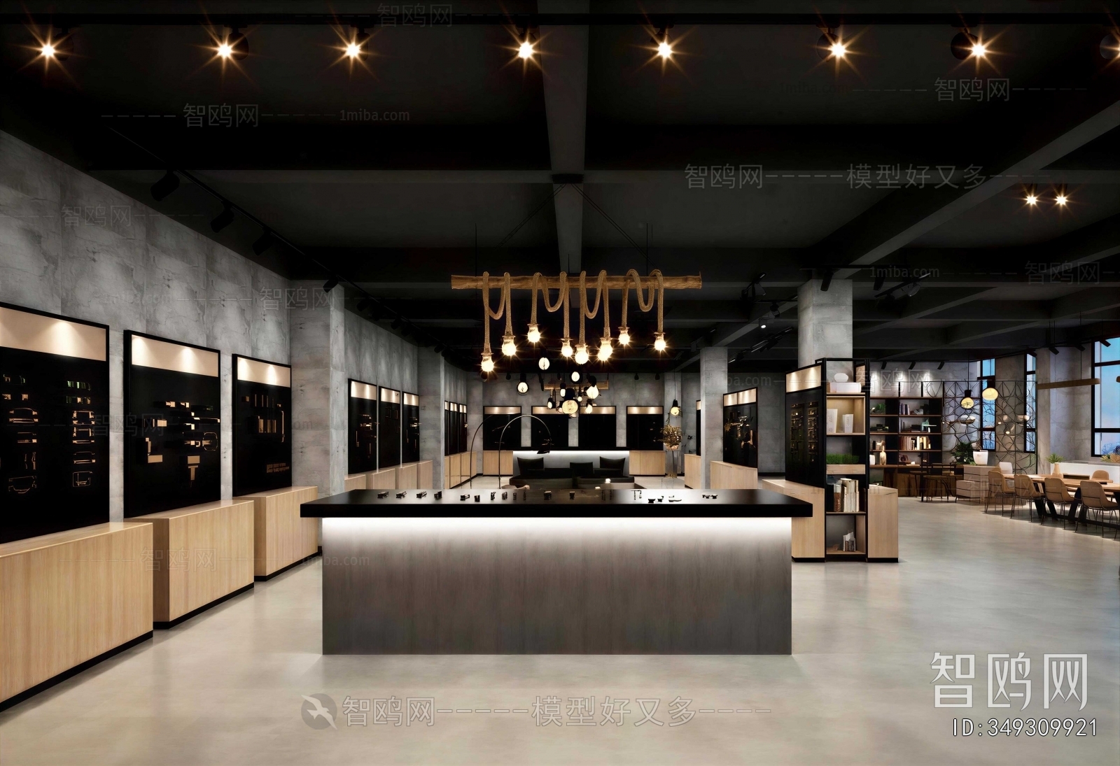 Industrial Style Exhibition Hall